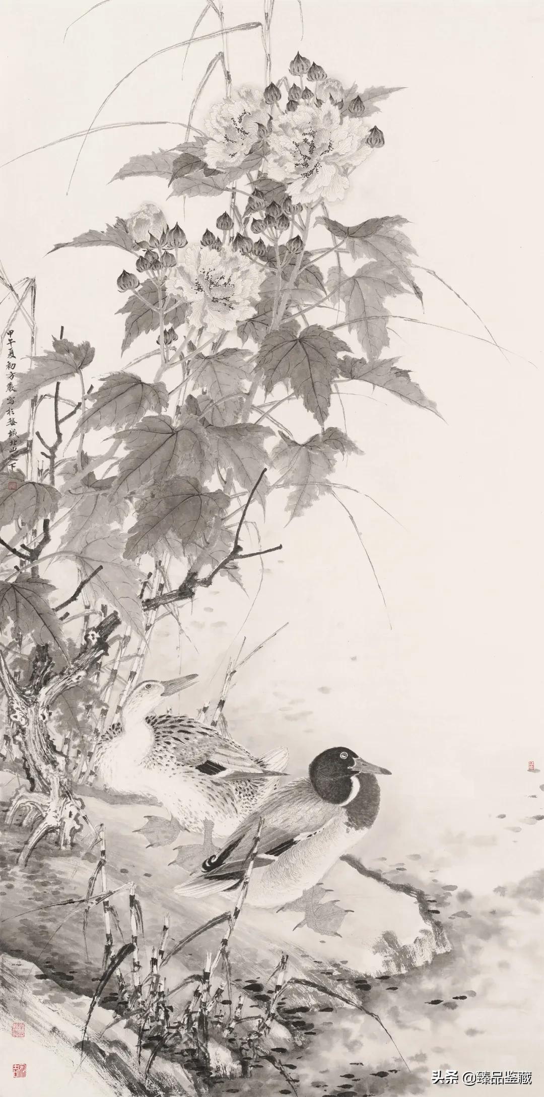 方严讲中国画构图,方严中国画研习班