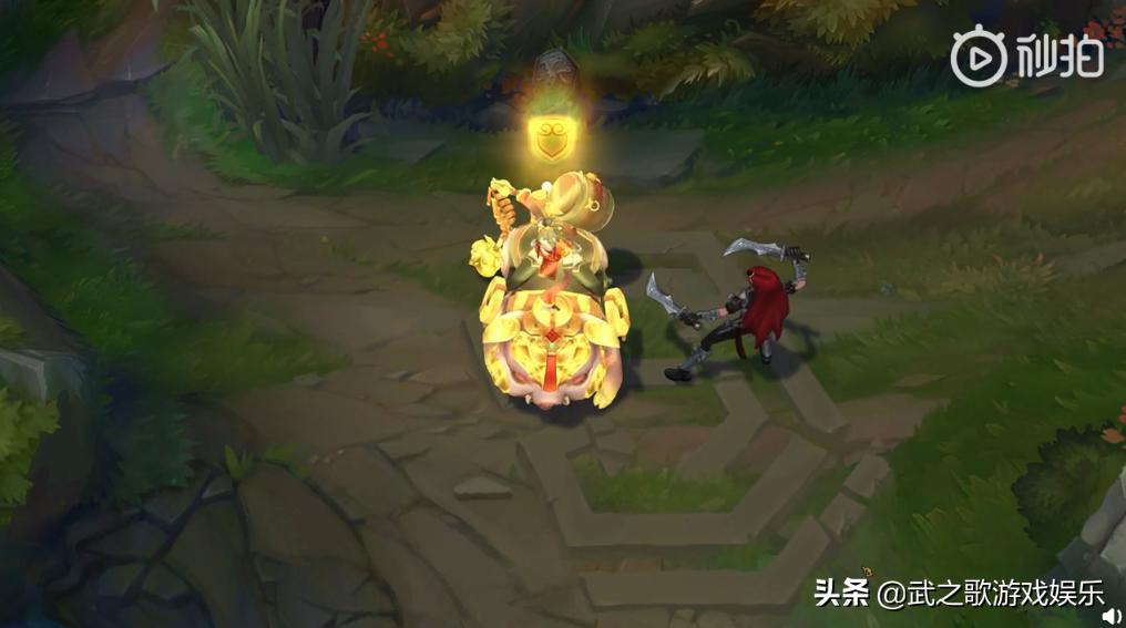 春节瑟庄妮皮肤直接撒币，皮肤全特效展示