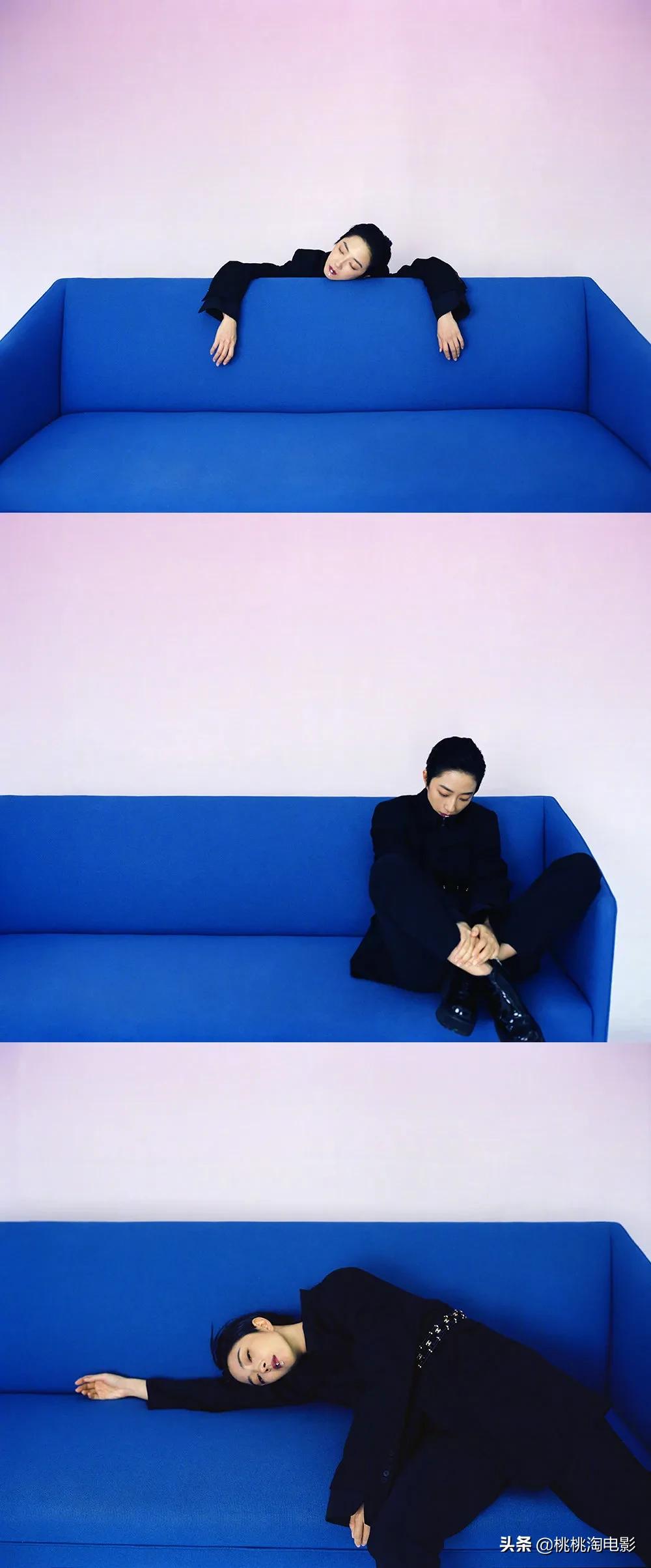 台湾明星桂纶镁时尚写真图片,桂纶镁慵懒生活照