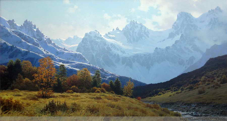 俄残荷罗斯油画风景70幅,俄罗斯画家的油画如诗如画美极了