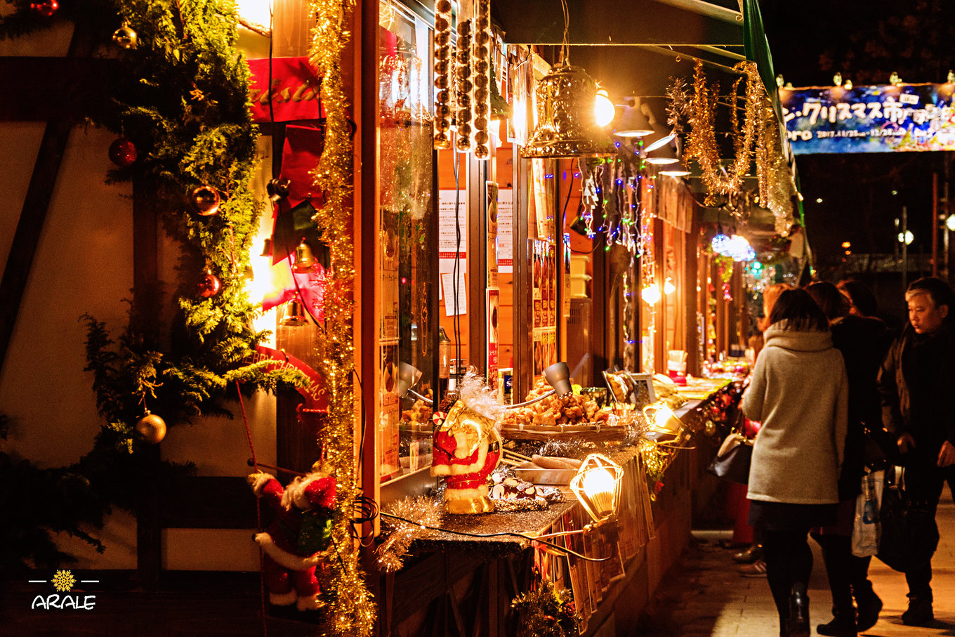 圣诞节的过法,北海道小樽圣诞