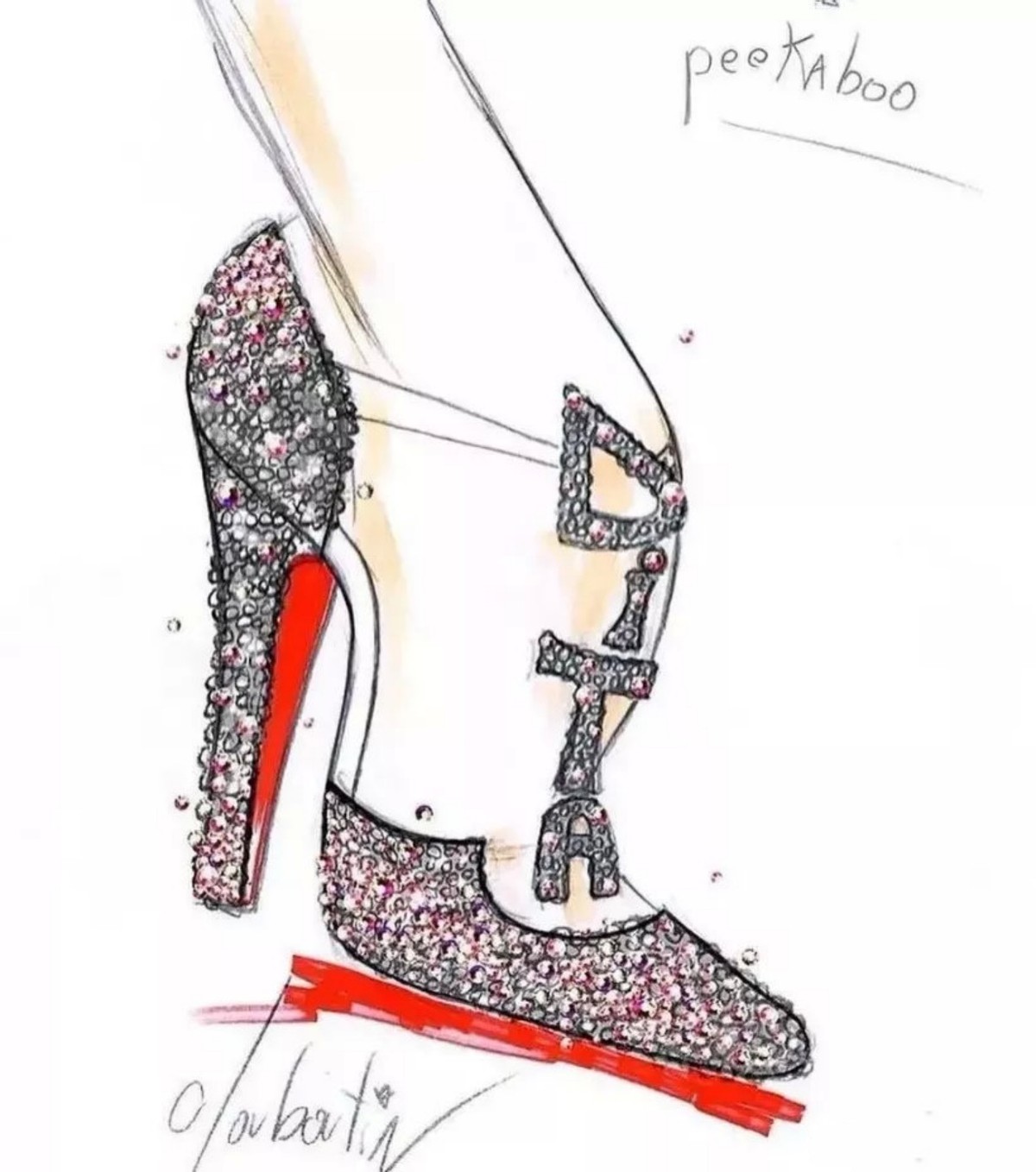 克里斯提鲁布托新鞋,克里斯提鲁布托经典色号