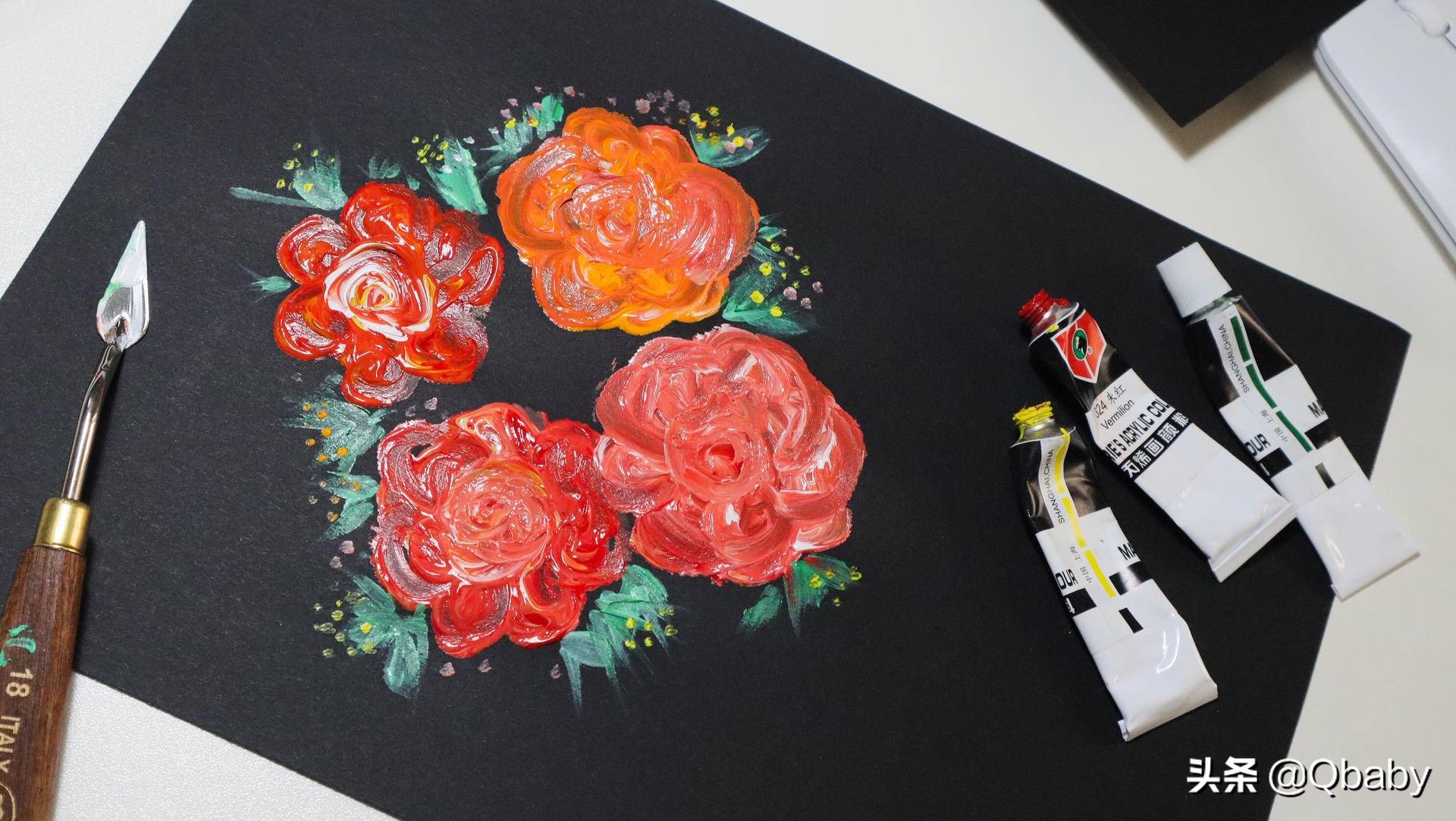 在家也能上美术课,美术课手工