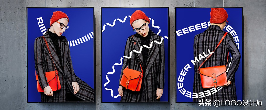 RiverMallbranding商场logo品牌形象设计