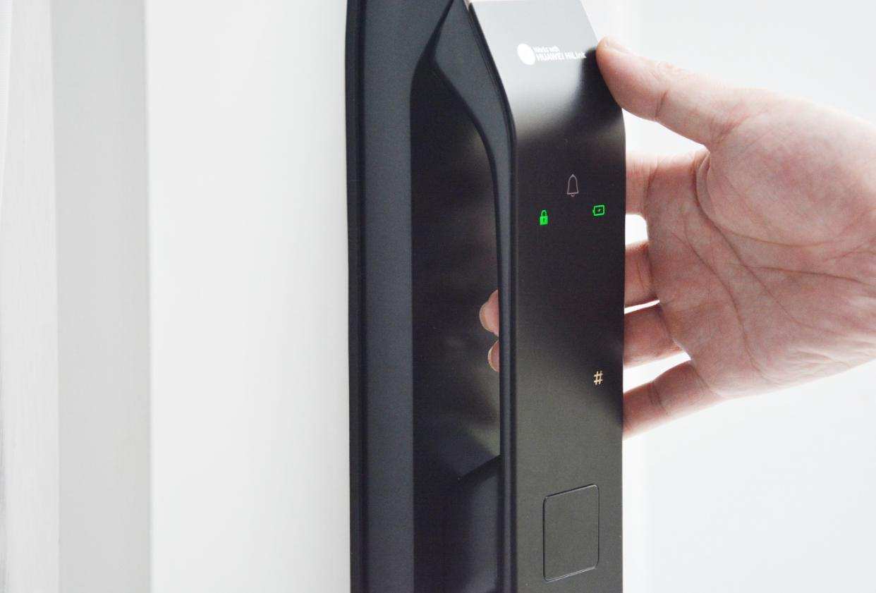 华为智选德施曼智能锁联网方式,3D人脸识别技术智能锁