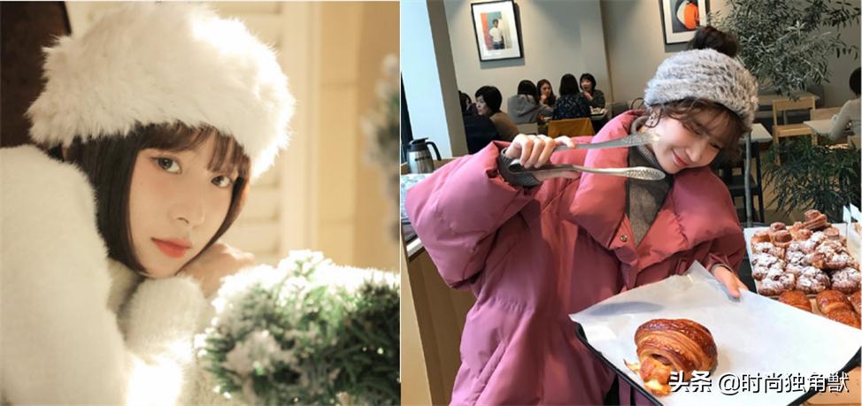 冬季温暖毛绒穿搭既少女又软萌,让秋冬内搭也穿出时髦感
