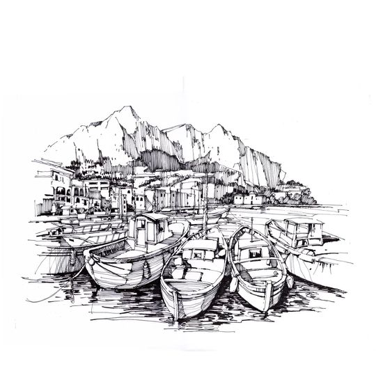 不会画画学习什么技术,画风景速写的技巧与方法