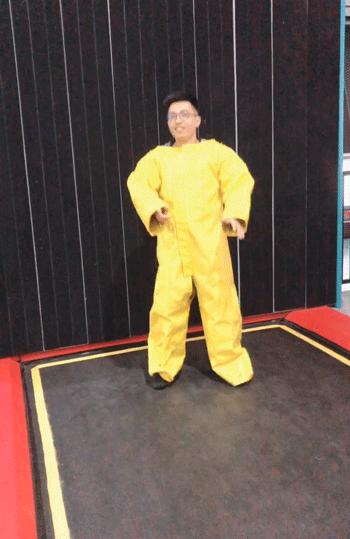 蹦床公园90米魔鬼滑梯,翼动蹦床公园滑梯