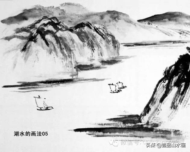 山水画教程水粉画,山水画教程水墨山水画