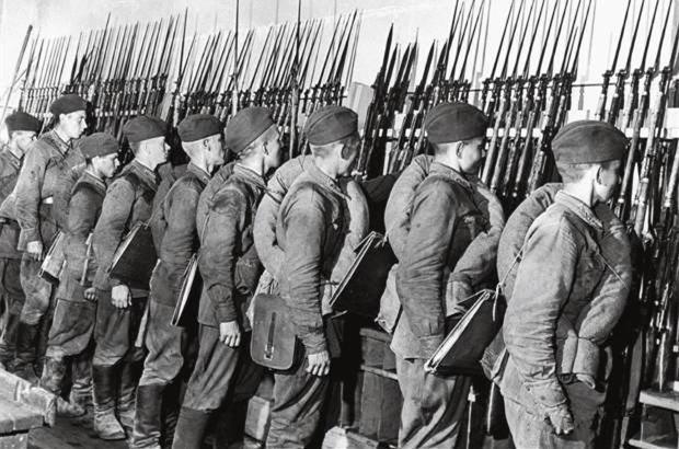 苏联二战时期的军装,二战时期苏联陆军军装