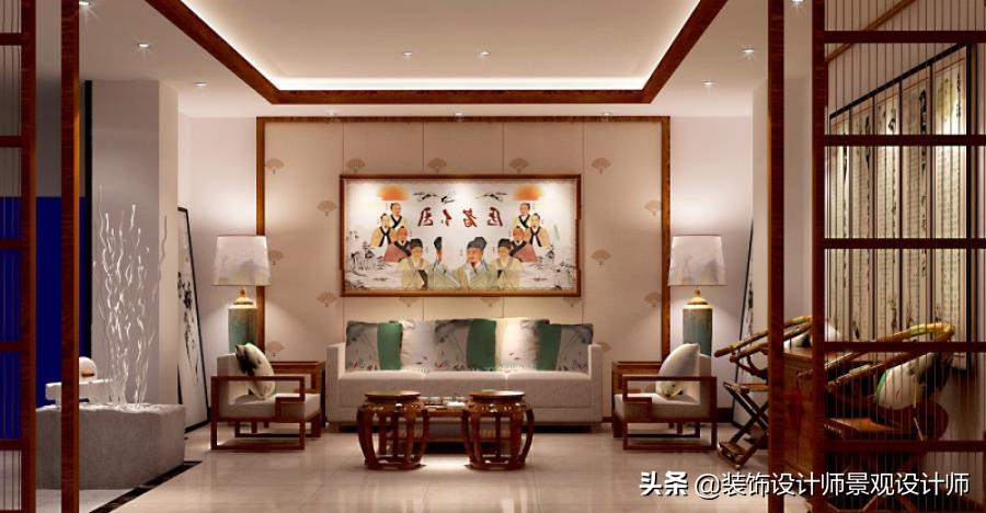 50平米禅意中医养生馆设计图,中医养生理疗会所设计