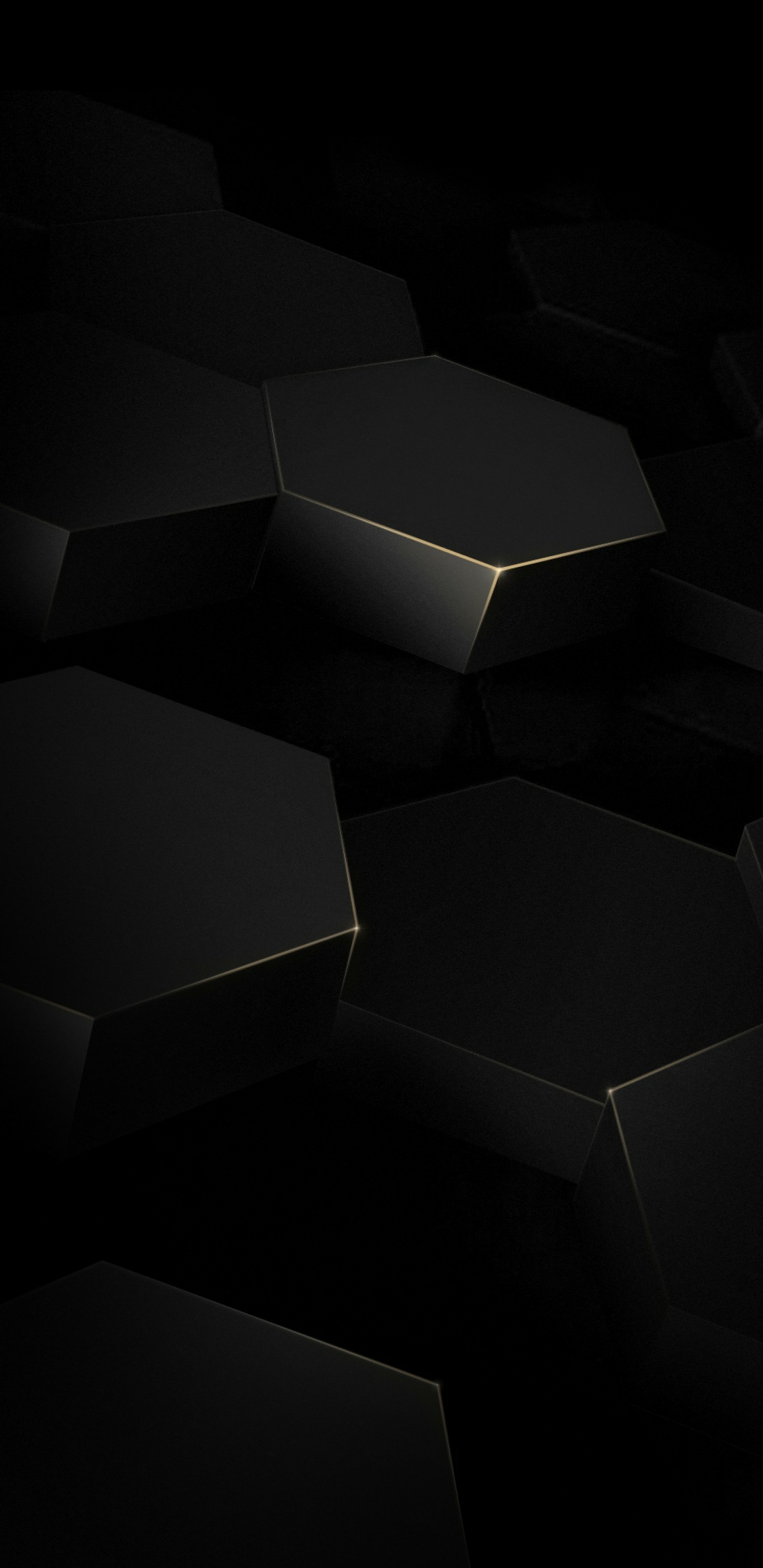 十大顶级轻奢手机壁纸,黑色金属质感高清壁纸