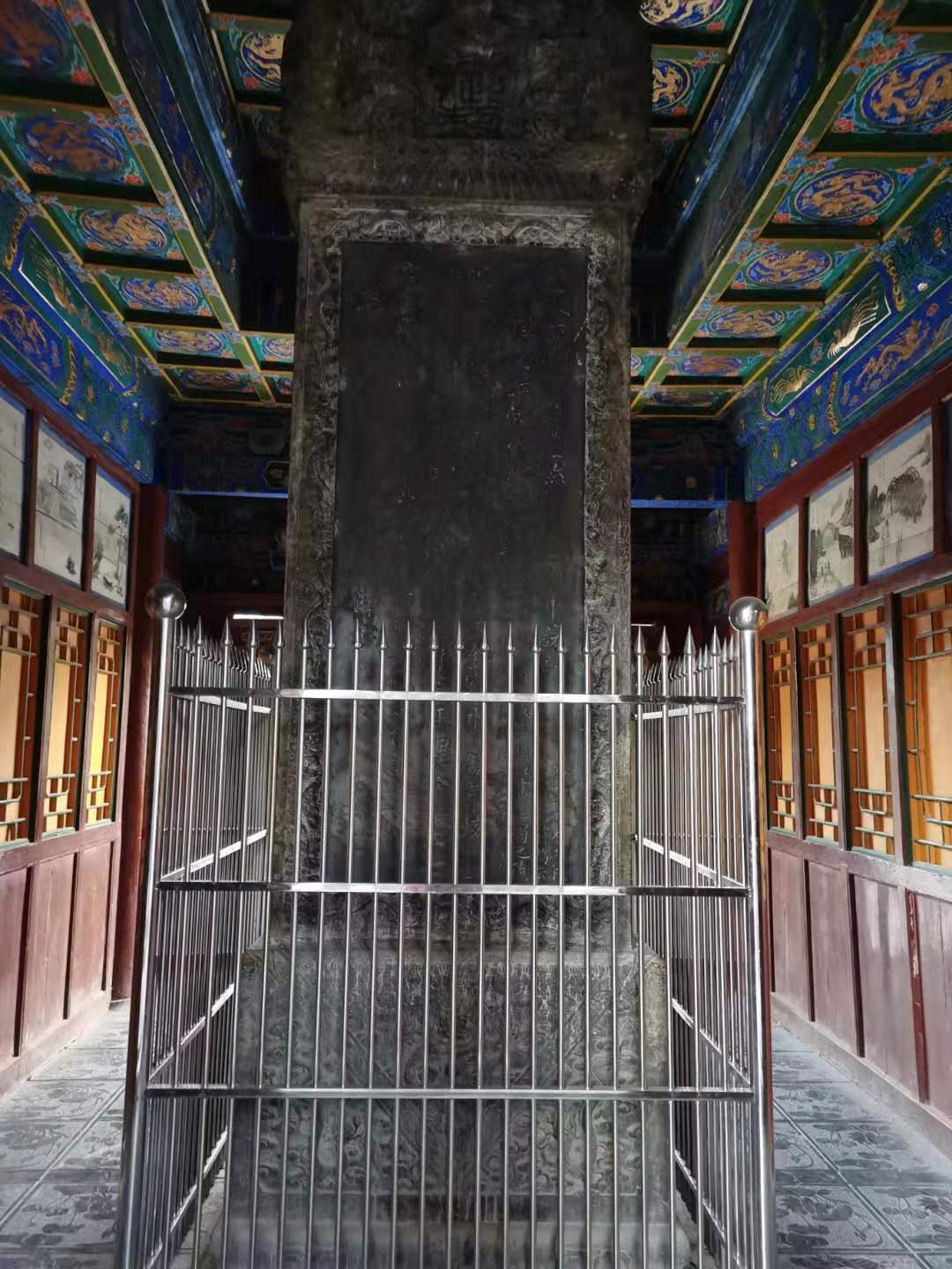 五台山菩萨顶乾隆皇帝御笔碑刻,五台山广宗寺碑书法作品