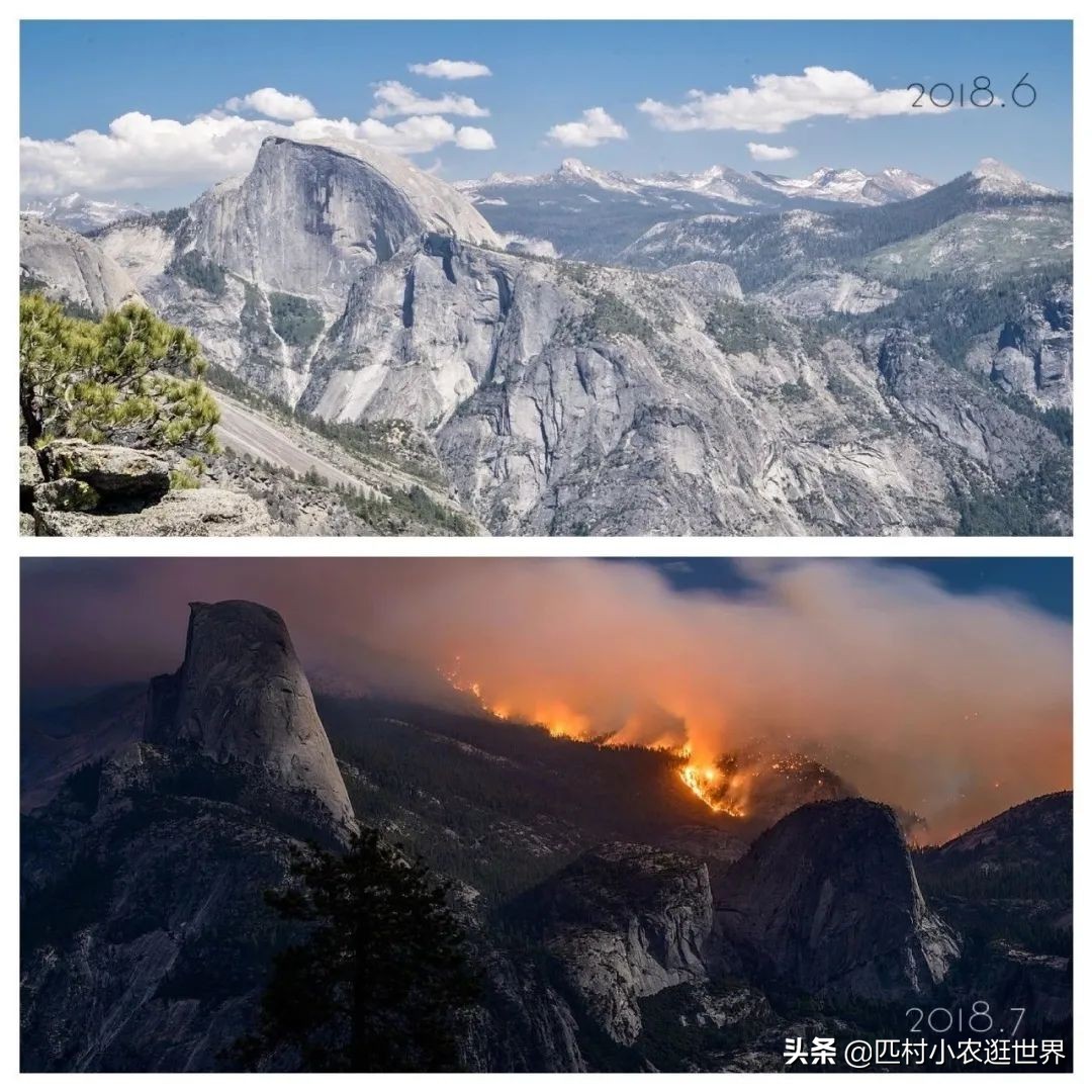 优胜美地国家公园十大景观,优胜美地风景