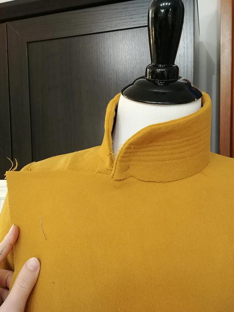 如何做双层外套,做双面呢服装小技巧