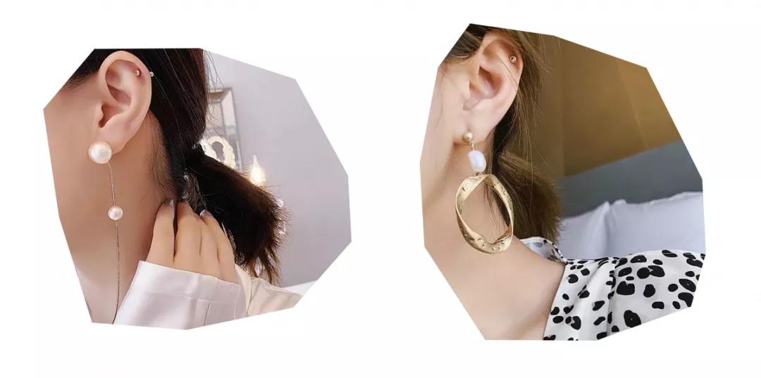 小脸配饰,适合圆短脸的小众配饰