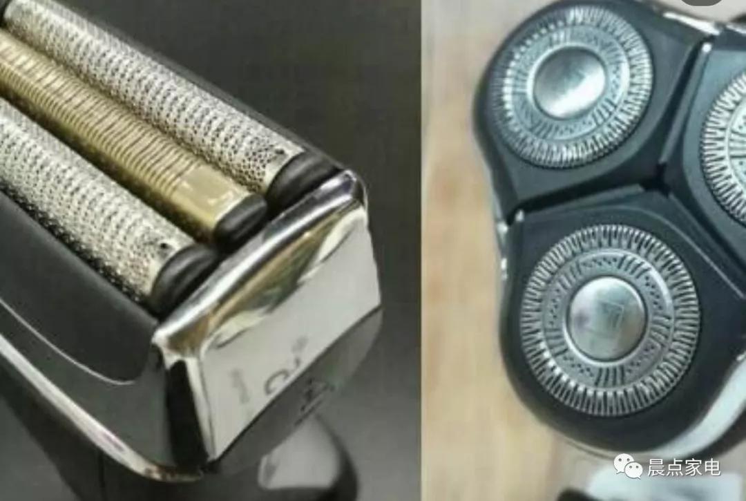 晨点家电｜刮胡刀有适合剃刀有适合电动用显微镜看看胡渣就知道