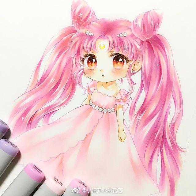 画画人物手绘马克笔,马克笔手绘漫画人物火影