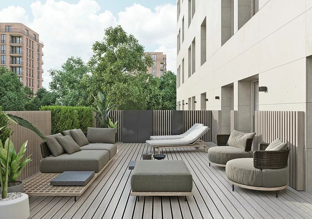 简约舒适高级质感住宅,高级灰现代简约住宅