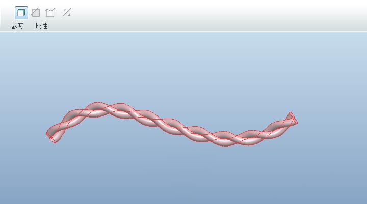 proe怎么画出一个相交的线,proe如何绘制双绞线