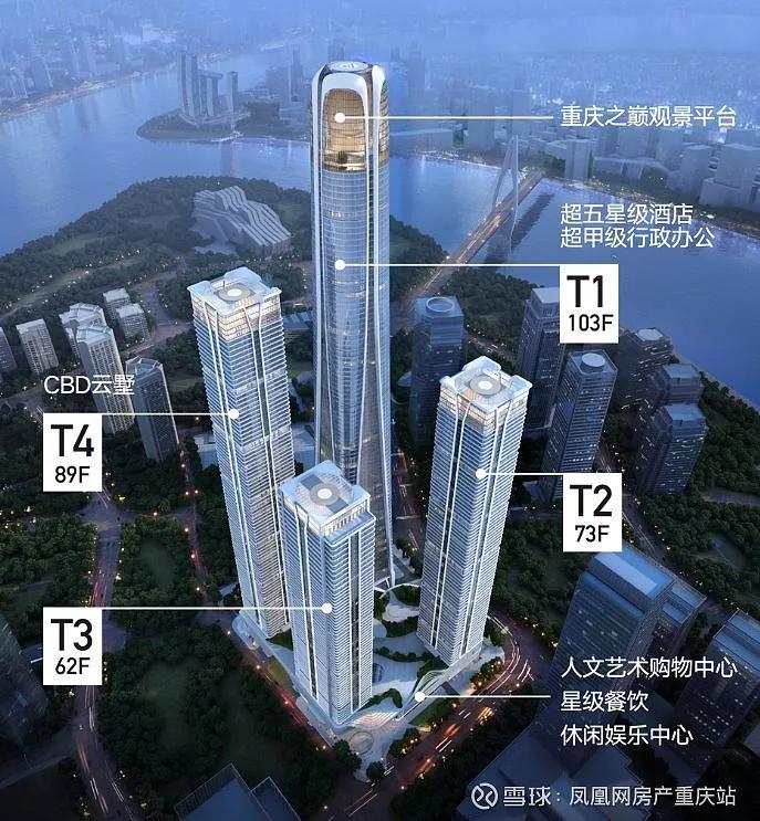 重庆10大高端建筑项目,重庆未完工的十大建筑