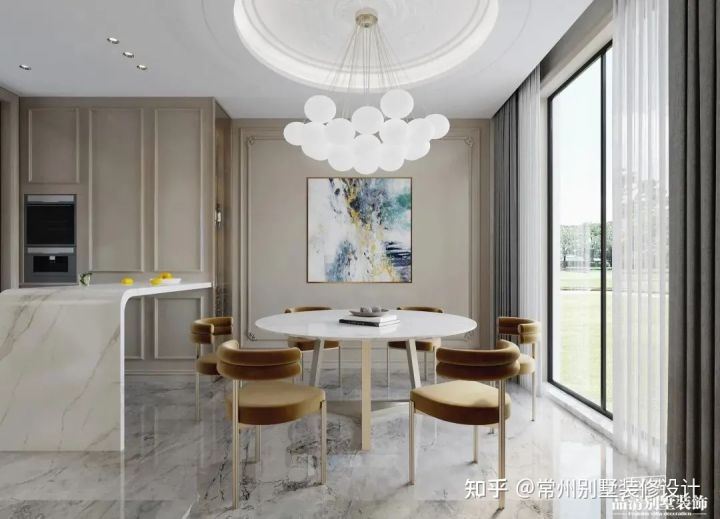 常州现代轻奢别墅装修效果图,南京美式别墅设计装修