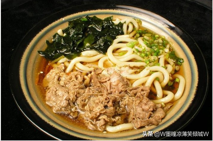 美食教程乌冬面,牛肉乌冬面日式