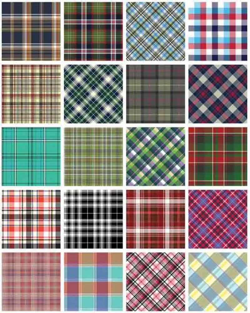 服装设计干货素材80例裤子款式图,衣服纹理贴图素材