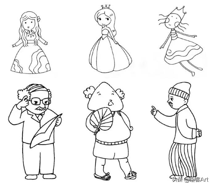 手把手教简笔画手帐素材,简笔画小猪猪超可爱手帐边框图案