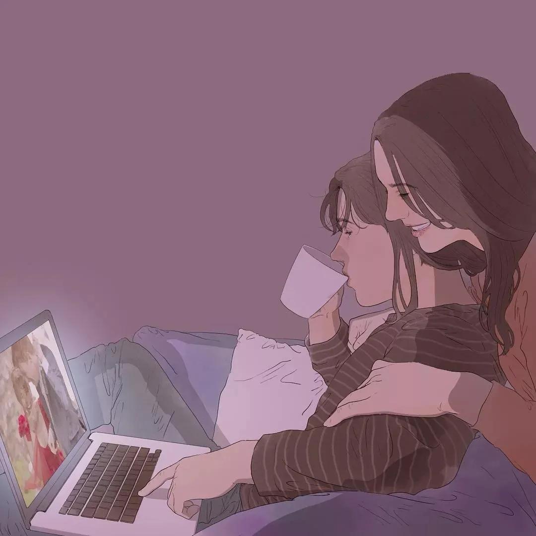 虐哭！韩国小伙用插画撩拨10万粉丝，网友：“这波狗粮”真酸啊