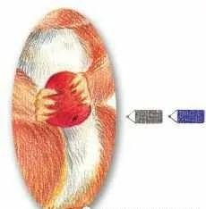 彩铅可爱的小松鼠,彩铅画可爱动物飞鼠