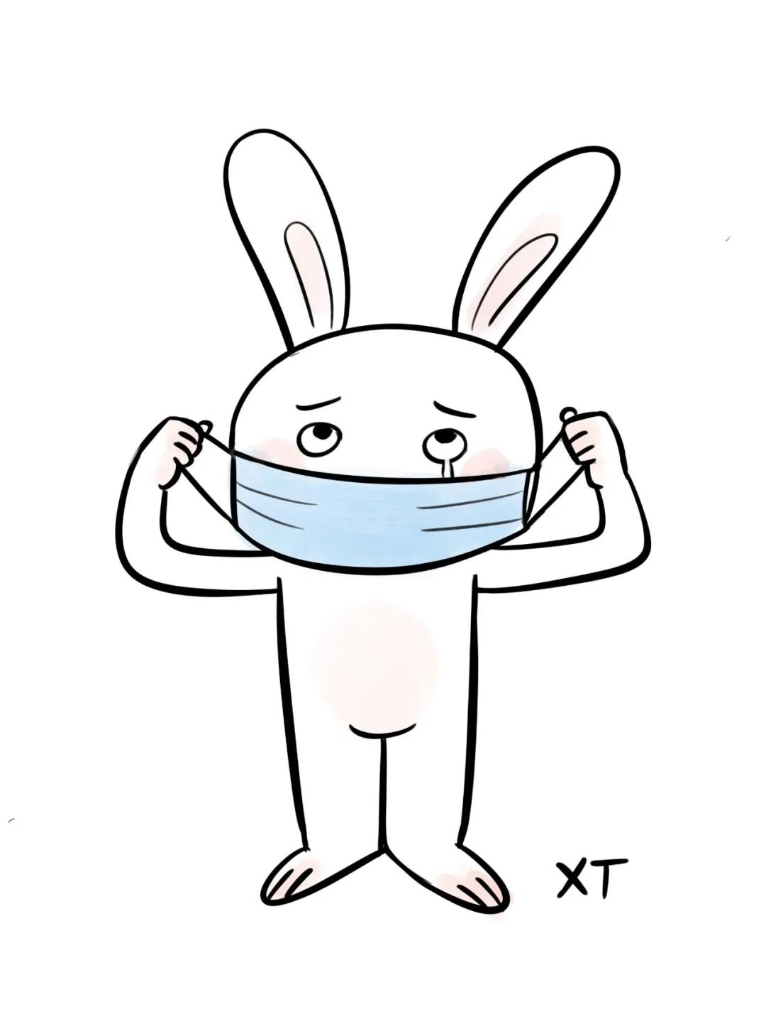 幽默口罩漫画图,关于口罩的搞笑漫画