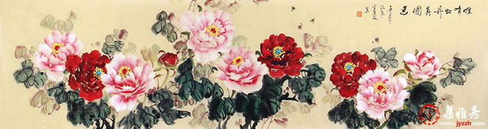 写意牡丹精品国画100幅,国画牡丹180幅美醉了难得一见