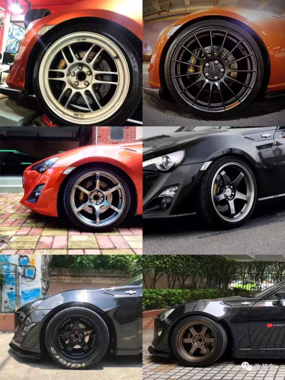 丰田86轮毂装18寸还是17寸好,丰田86加宽体