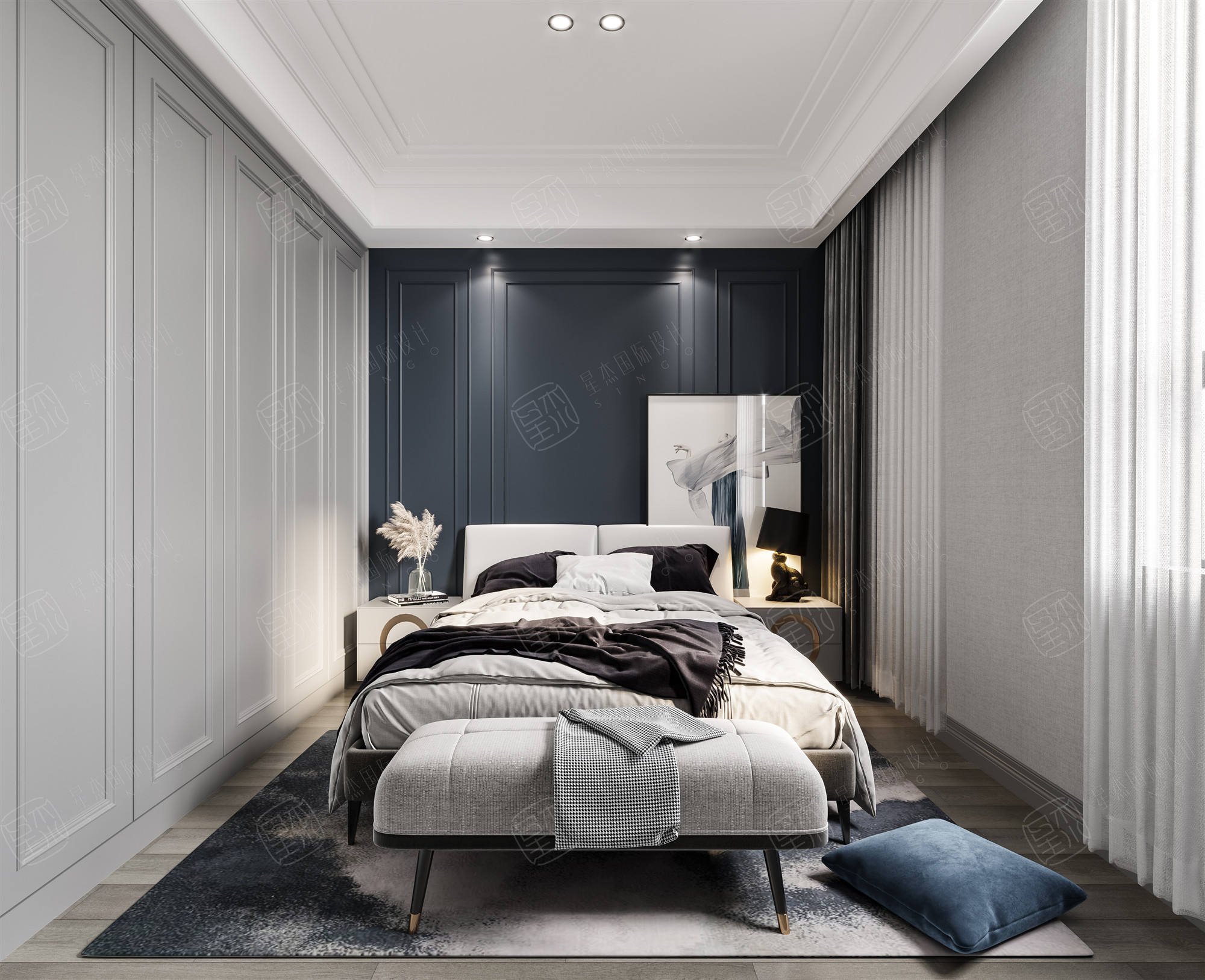 美式风格别墅设计与装修,美式风格别墅装修设计