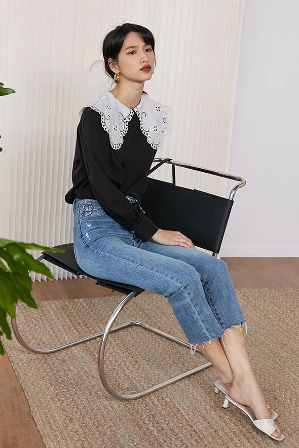 今年流行的衬衫带字母,今年流行衬衫长款花色