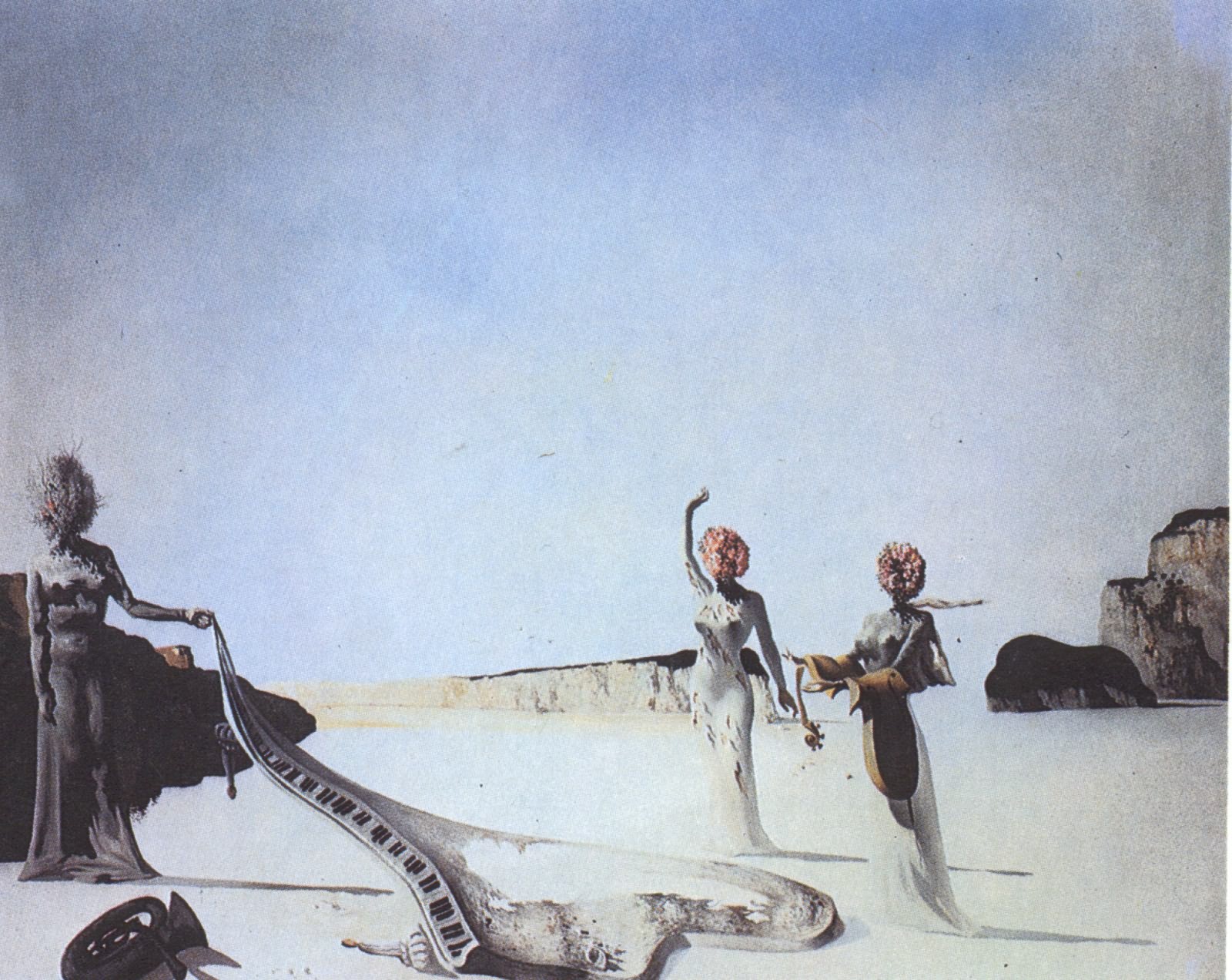 学赏画50Dali“不想模仿任何东西的人，什么也创作不出来。”