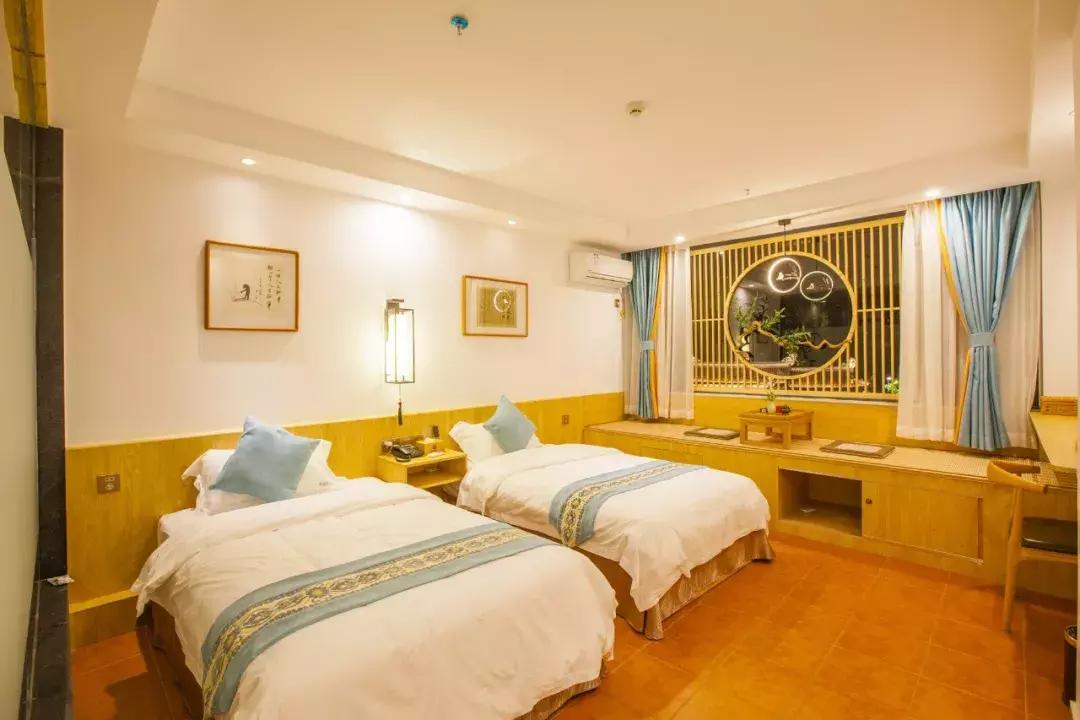 潮韵客栈,潮州古城民宿复古风格