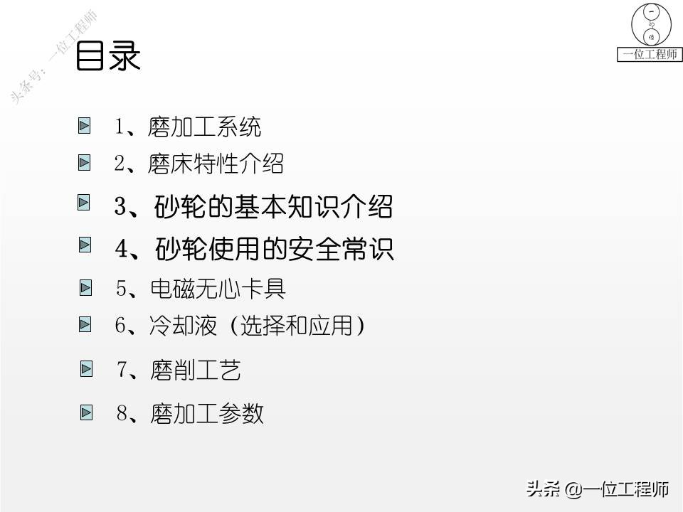 什么是砂轮？磨加工的过程，砂轮的加工方式，值得保存学习