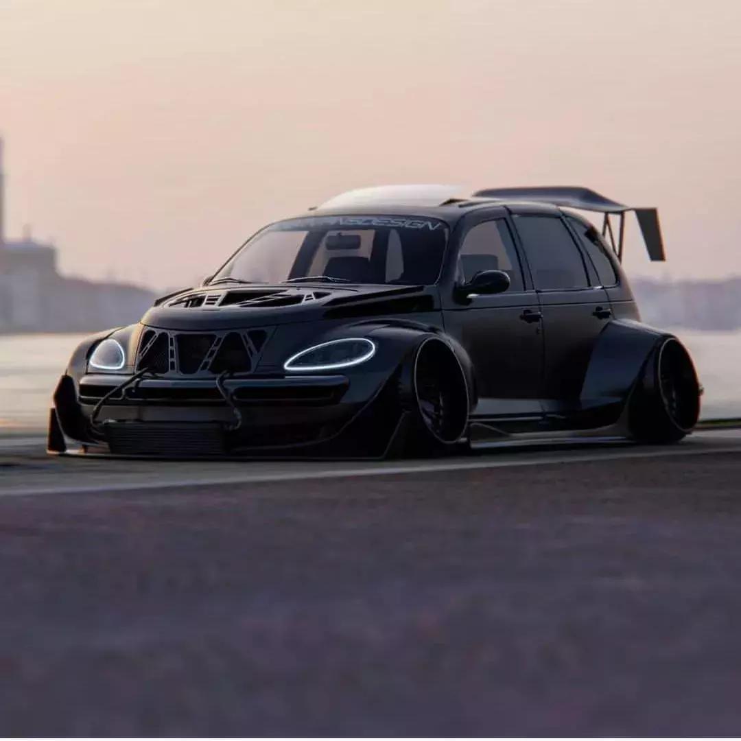 「真稀物种」再小众的车也有认真的玩家,克莱斯勒漫步者改装欣赏