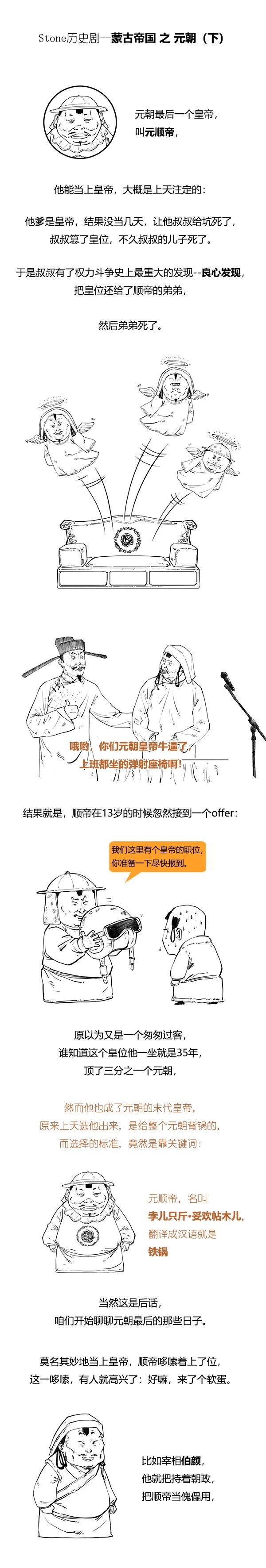 极简元朝史合辑,元朝史主要内容