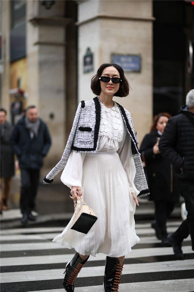 冬季百褶裙怎么选显瘦,长款百褶裙测评秋冬搭配