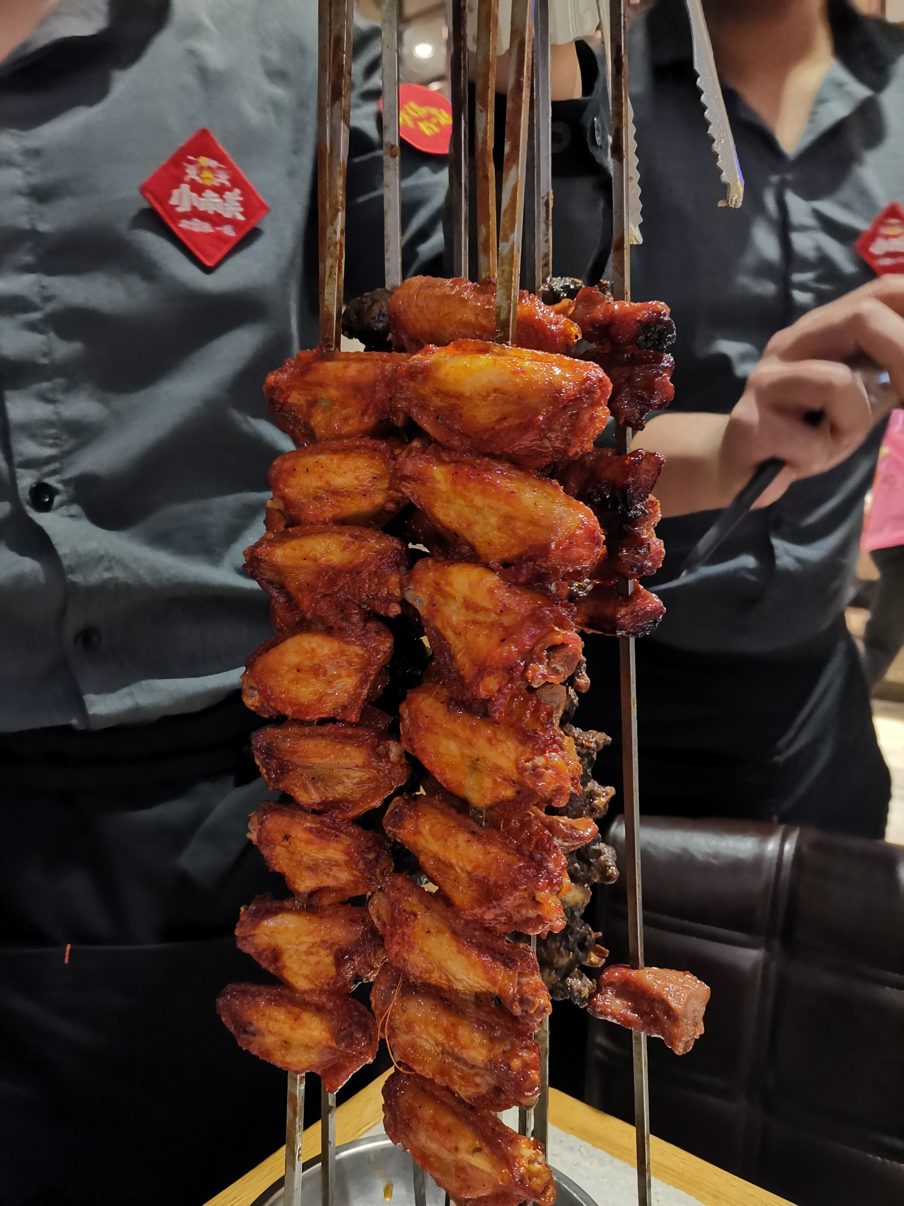 石家庄比亚森自助烤肉万达店,石家庄巴西烤肉自助餐