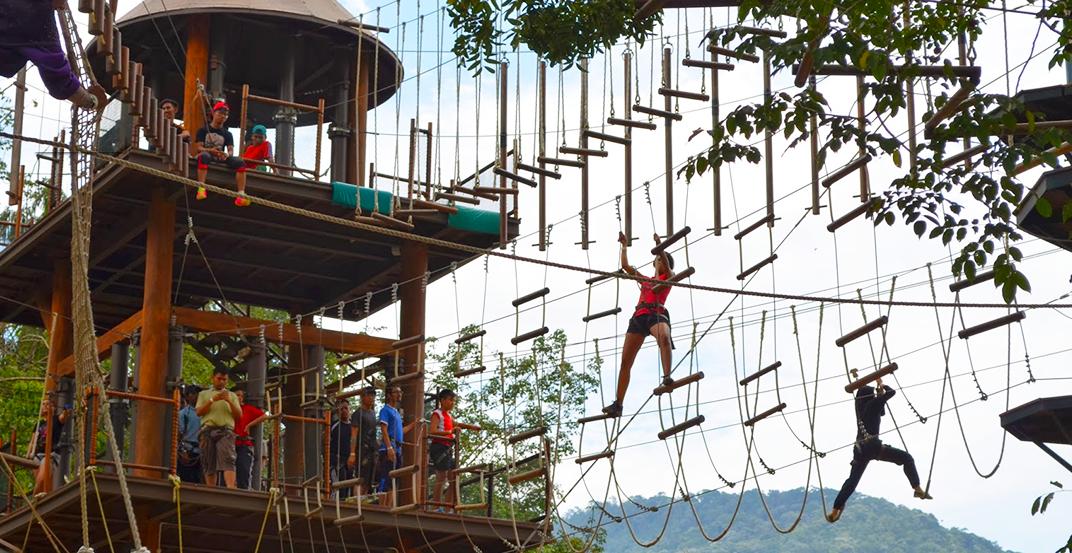 丛林飞跃有哪些刺激,去各种各样的地方玩丛林飞跃