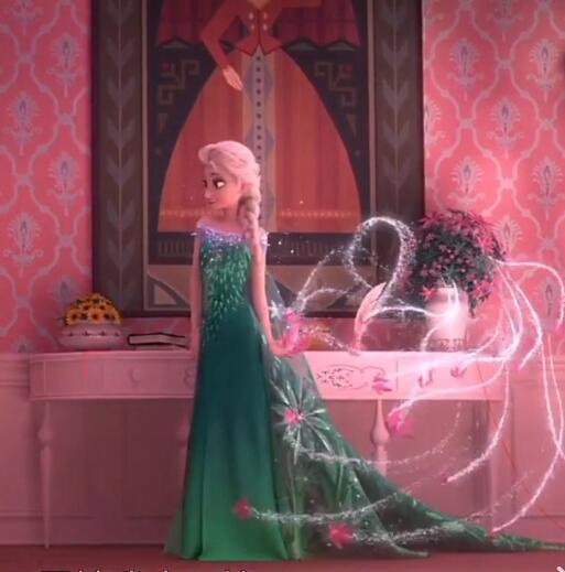 冰雪奇缘二艾莎的裙子盘点,冰雪奇缘艾莎裙子