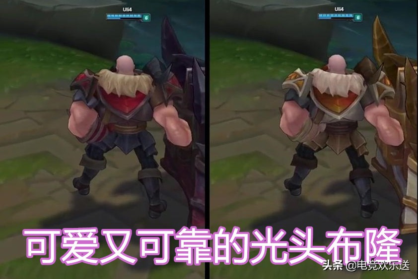 英雄联盟：我变秃了，但也变强了，细数英雄联盟里的那些光头狠人