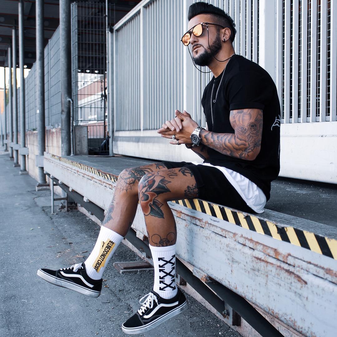 夏天高筒袜子百搭,竖纹高筒袜夏天