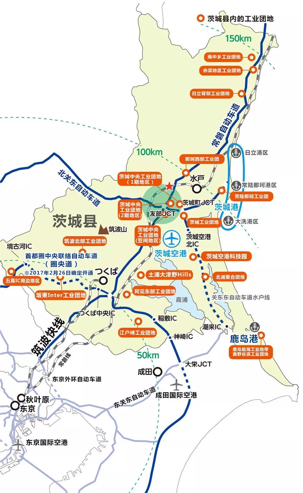 华高莱斯丨知识简报：东京湾区主题系列,八：茨城县的企业镇模式