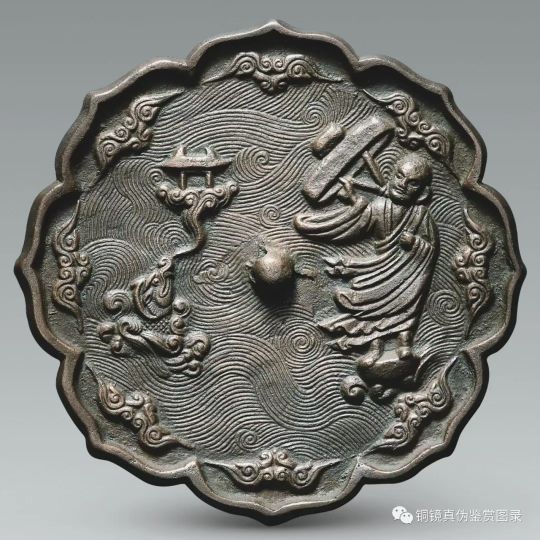 2022年秋拍铜镜拍卖价格,唐代八角花鸟铜镜拍卖价格