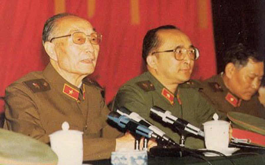 1955授予大将军衔的十大将军,1988年恢复军衔制授衔的少将